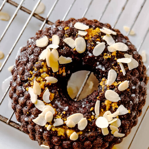 Elevate Your Baking Skills with the Exquisite Chocolate & Orange with Almond Flour Gluten free Cake